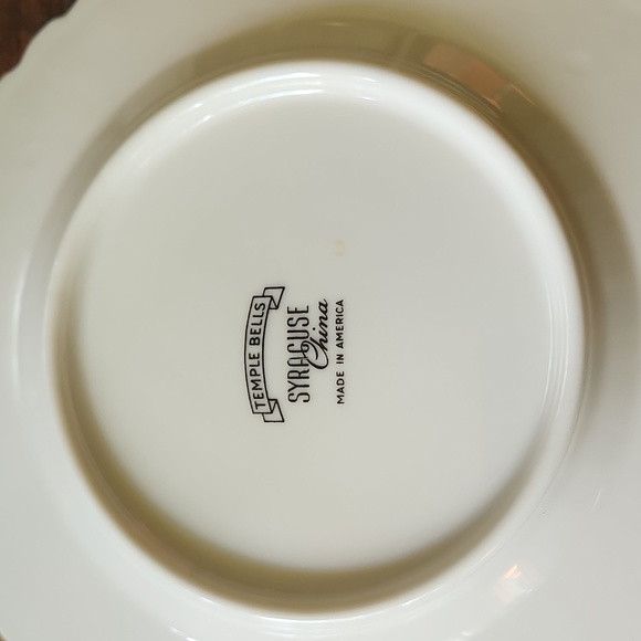 Temple Bells Syracuse bread and butter plates. - Picture 3 of 3